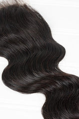 Virgin Indian Body Wave Closure