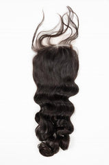 Virgin Indian Loose Wave Closure