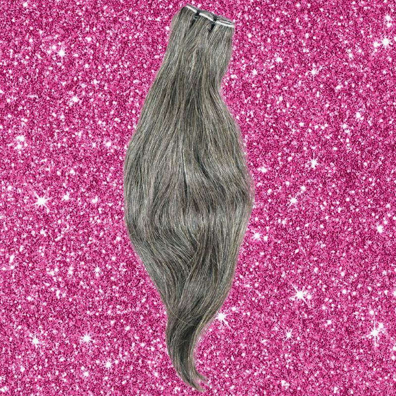 Vietnamese Natural Gray Hair Extensions