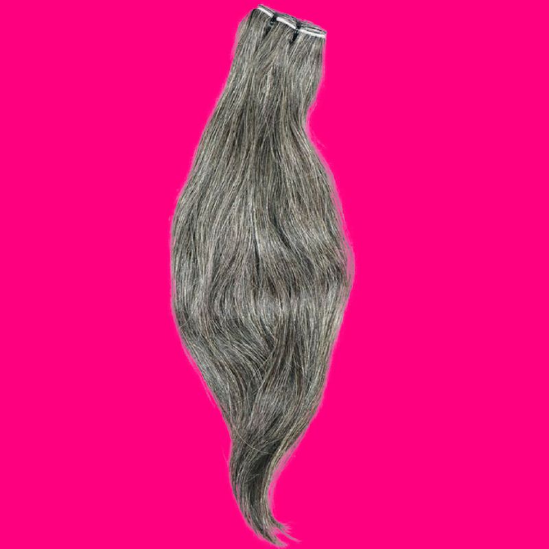 Vietnamese Natural Gray Hair Extensions