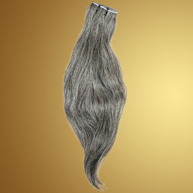 Vietnamese Natural Gray Hair Extensions